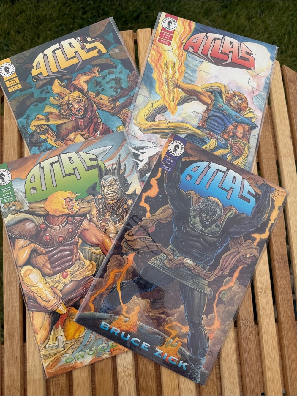 Atlas Comic Book Collection — issues 1-4